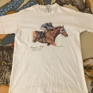 Vintage Thoroughbred racehorse TEE! 90’s